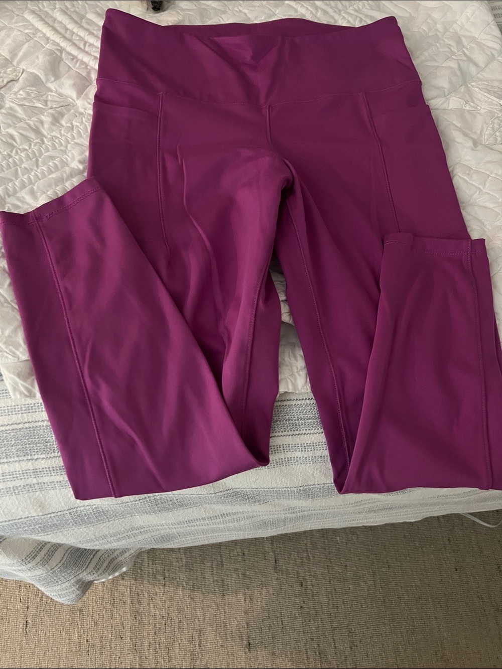 Danskin High-Rise with pockets Magenta Active Leggings